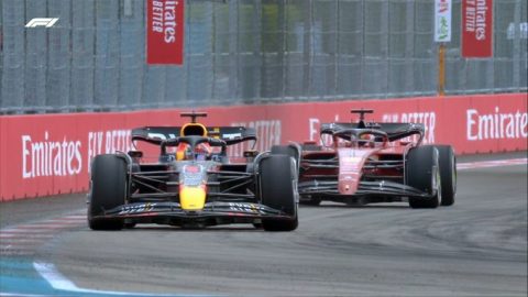 Max Verstappen derrotó a las Ferrari
